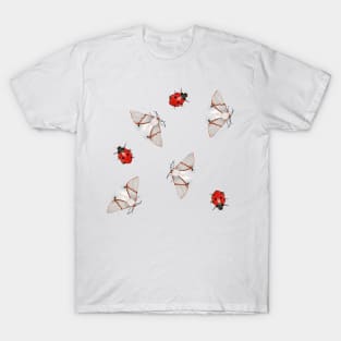 Butterflies and ladybugs T-Shirt